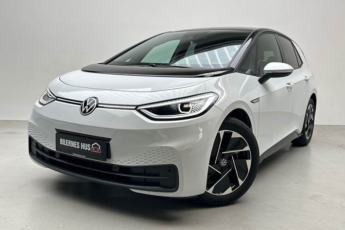 Hvid VW ID.3 fra 2023