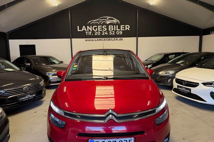 Rød Citroën Grand C4 Picasso fra 2013