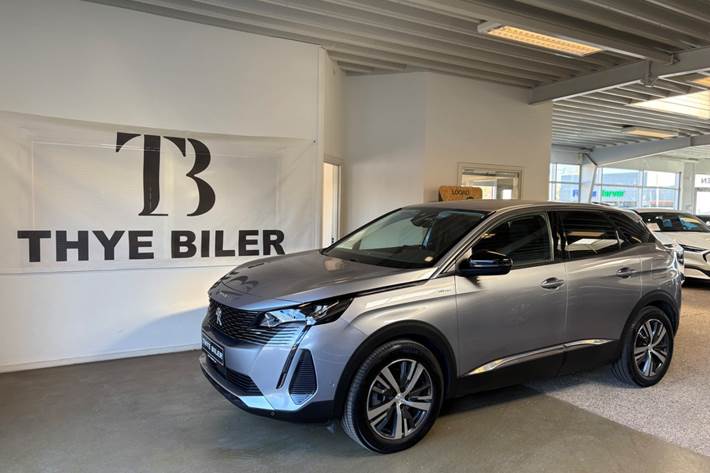 Sølv Peugeot 3008 fra 2022