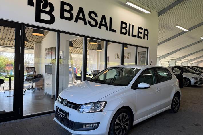 Hvid VW Polo fra 2017