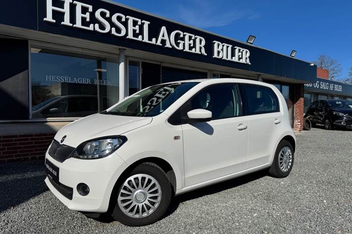 Hvid Skoda Citigo fra 2017