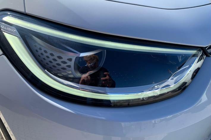 Hvid VW ID.3 fra 2020