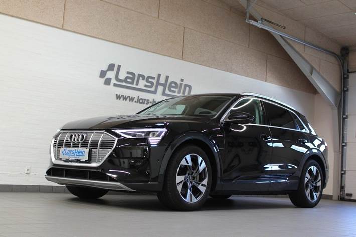 Sort Audi e-tron fra 2022