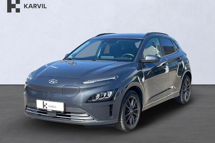 Grå Hyundai Kona fra 2022