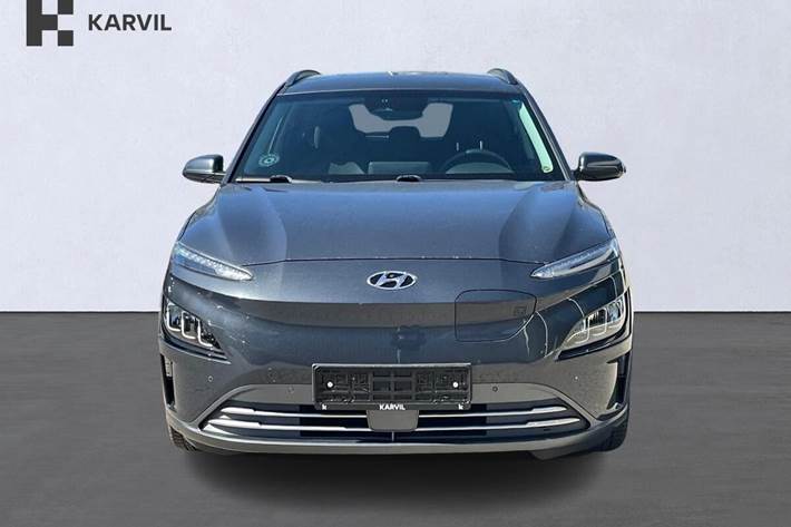 Grå Hyundai Kona fra 2022