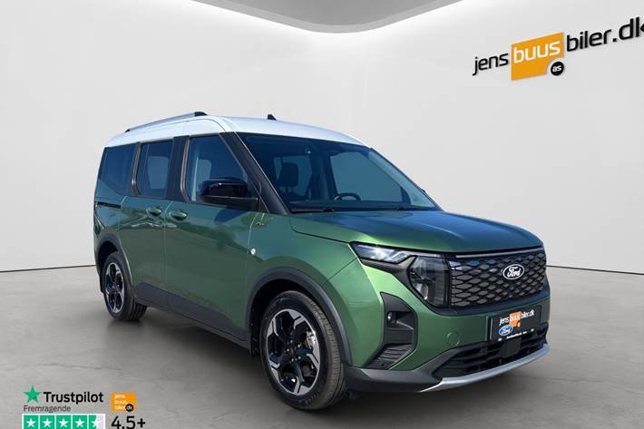 Grøn Ford E-Tourneo Courier fra 2025