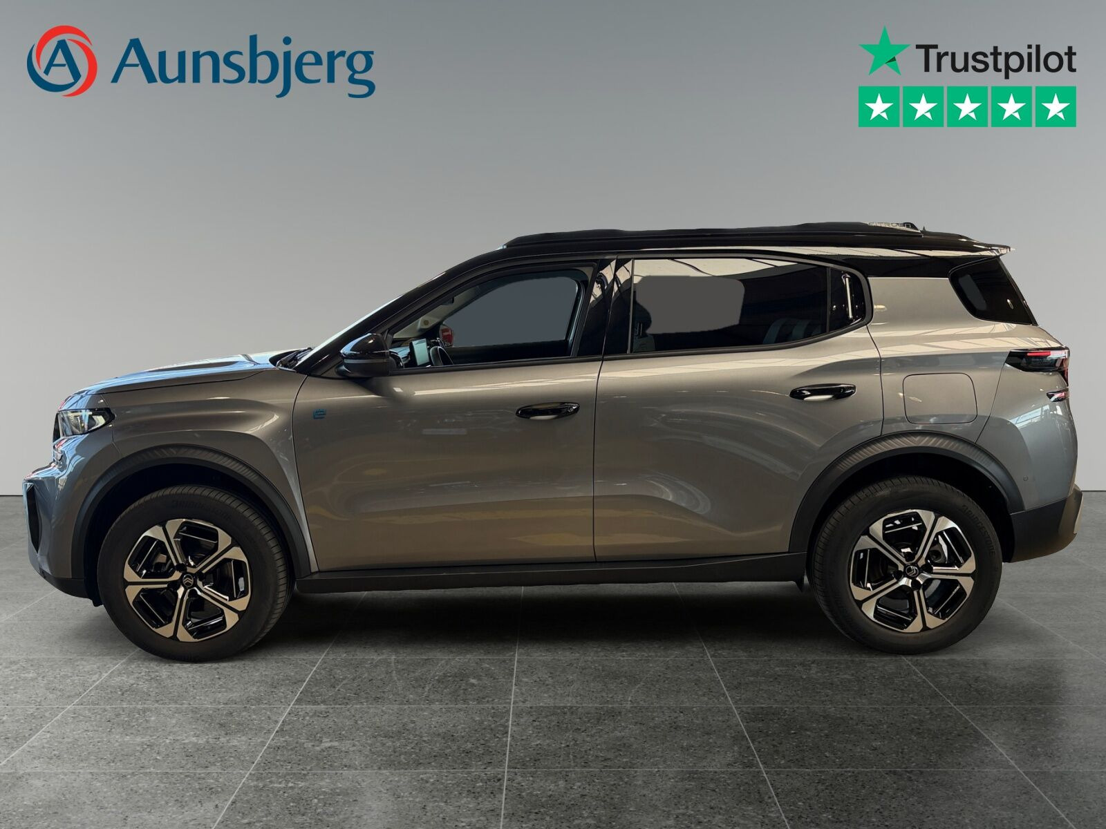 Grå Citroën e-C3 Aircross fra 2025