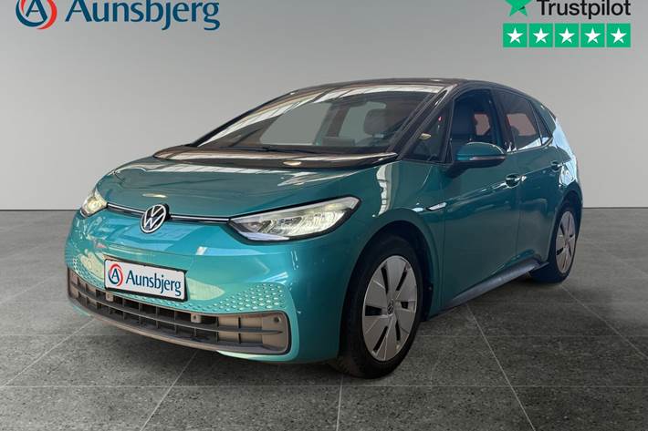 Blå VW ID.3 fra 2022