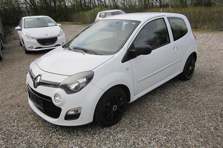 Hvid Renault Twingo fra 2012