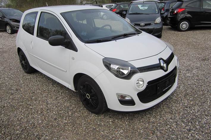 Hvid Renault Twingo fra 2012