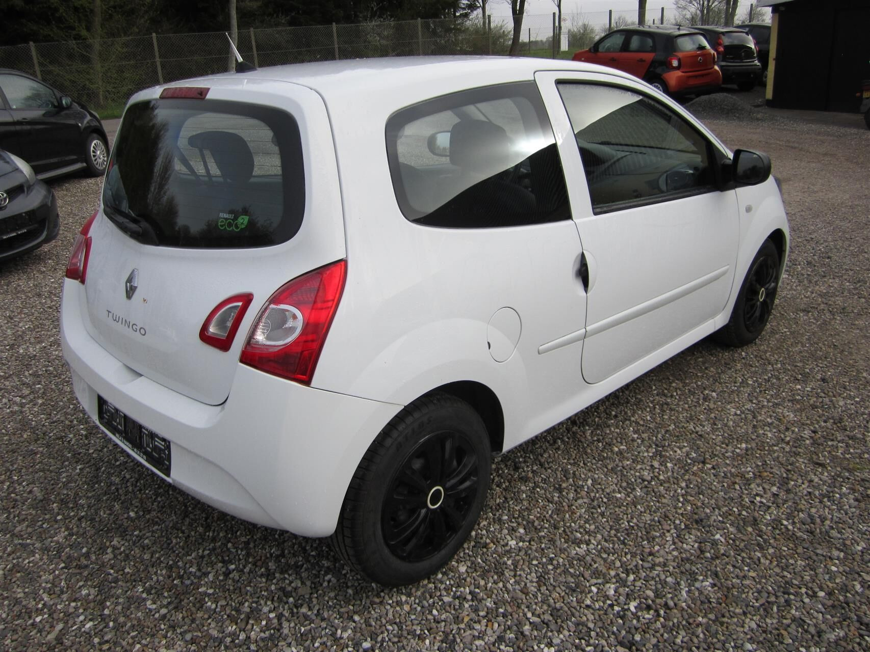 Hvid Renault Twingo fra 2012