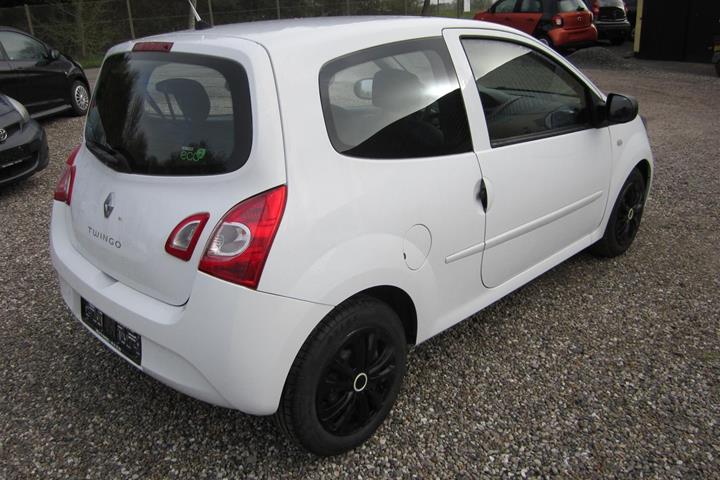 Hvid Renault Twingo fra 2012