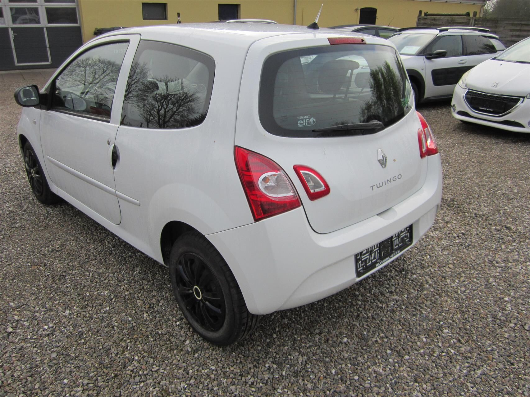 Hvid Renault Twingo fra 2012