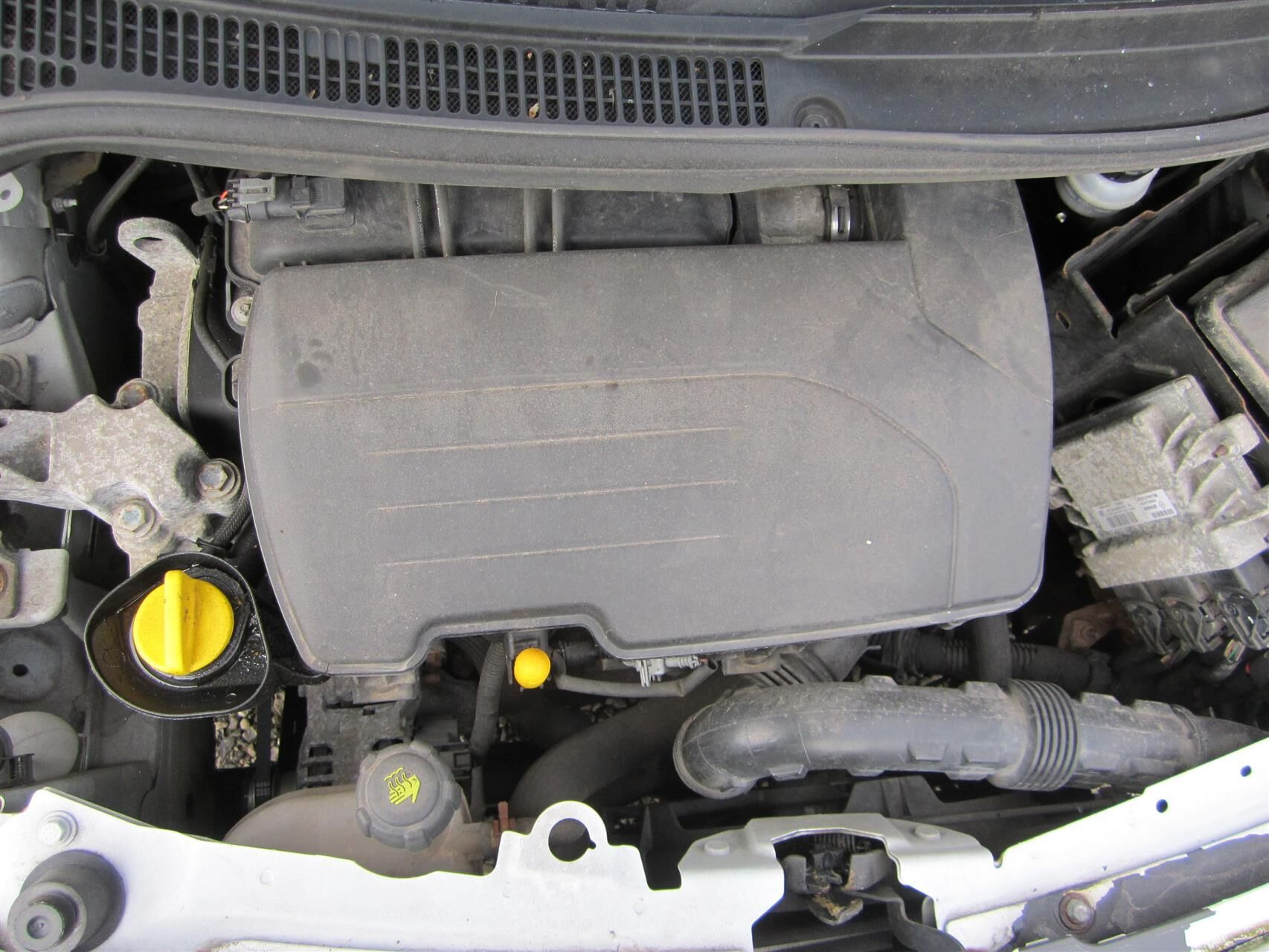 Hvid Renault Twingo fra 2012