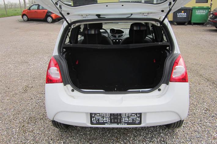 Hvid Renault Twingo fra 2012