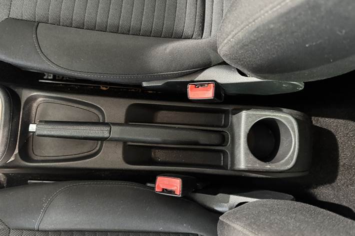 Sort VW Polo fra 2010