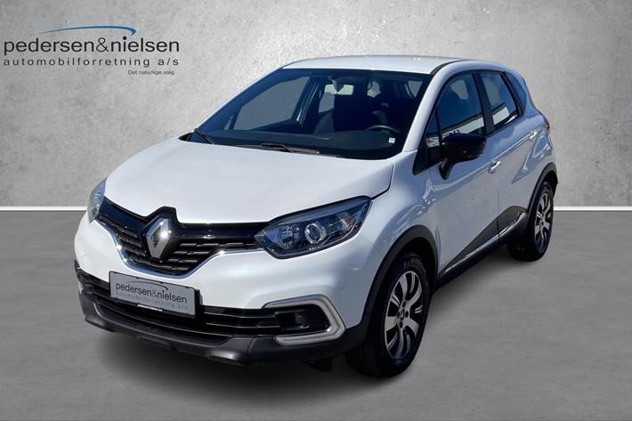 Hvid Renault Captur fra 2019