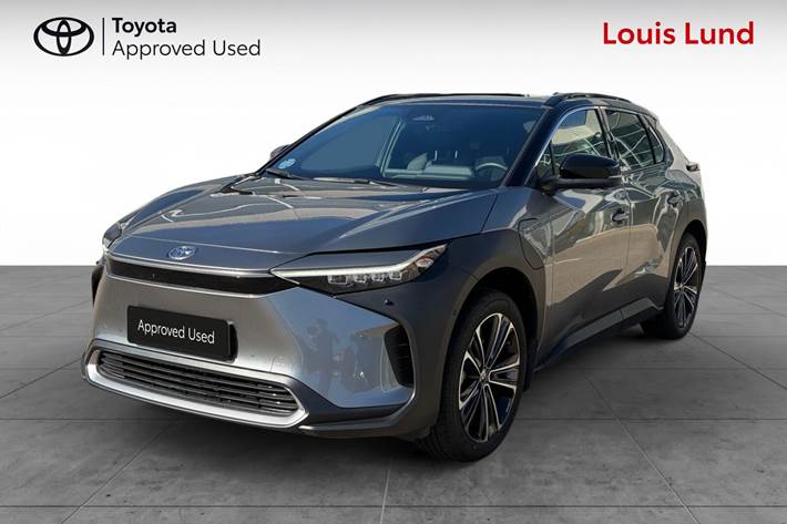 Grå Toyota BZ4X fra 2025