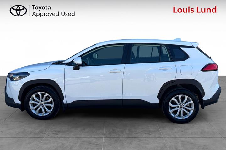 Hvid Toyota Corolla Cross fra 2023