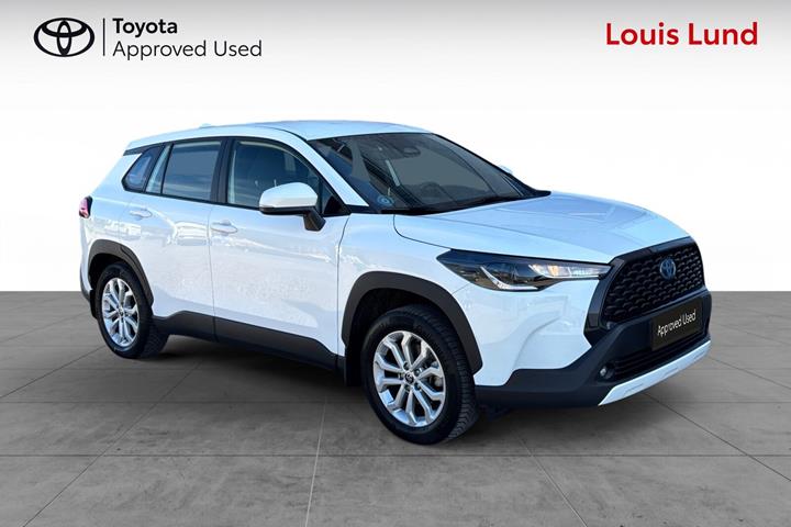 Hvid Toyota Corolla Cross fra 2023