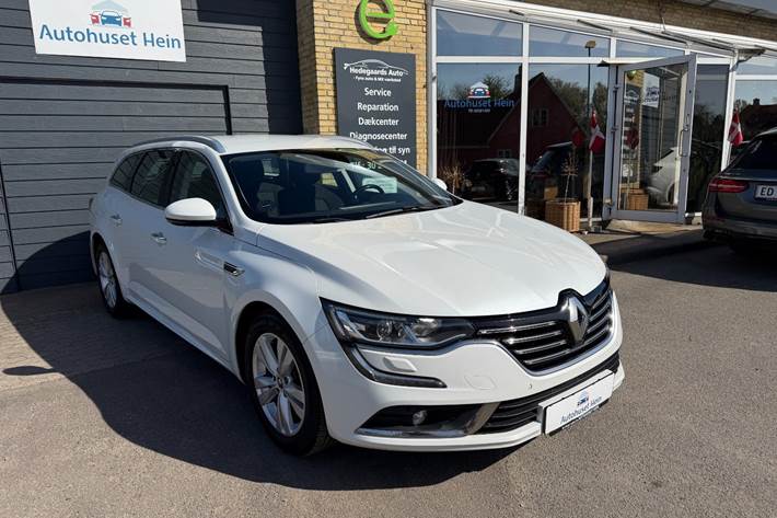Hvid Renault Talisman fra 2016