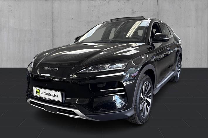 Sort BYD Seal U fra 2025 set udefra