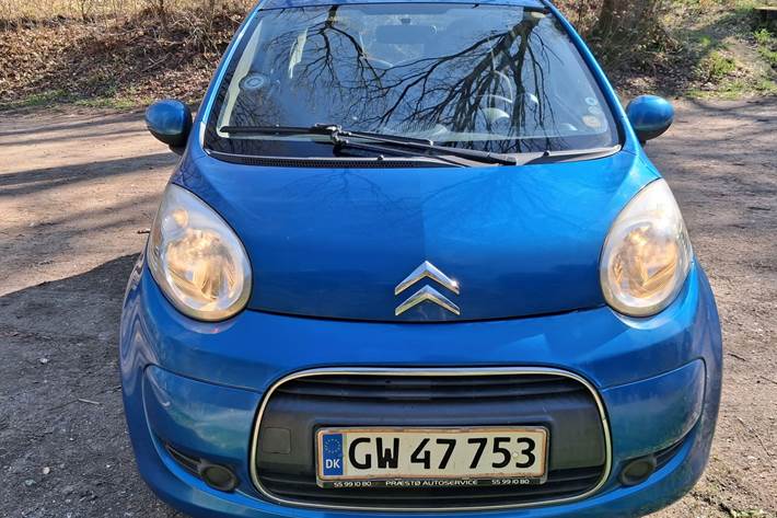 Blå Citroën C1 fra 2012