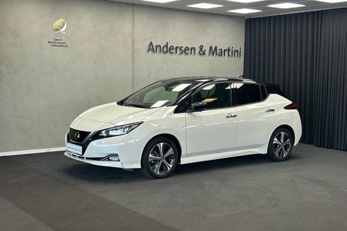 Hvid Nissan Leaf fra 2022