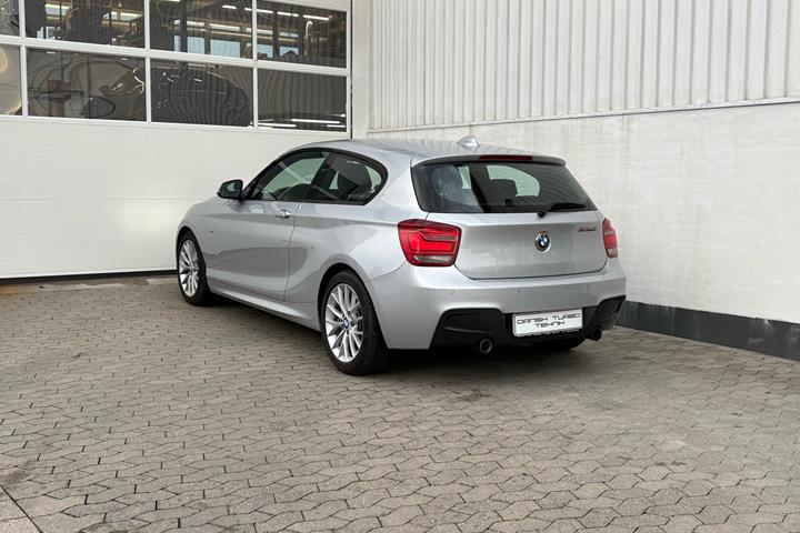 Sølv BMW M135i fra 2014