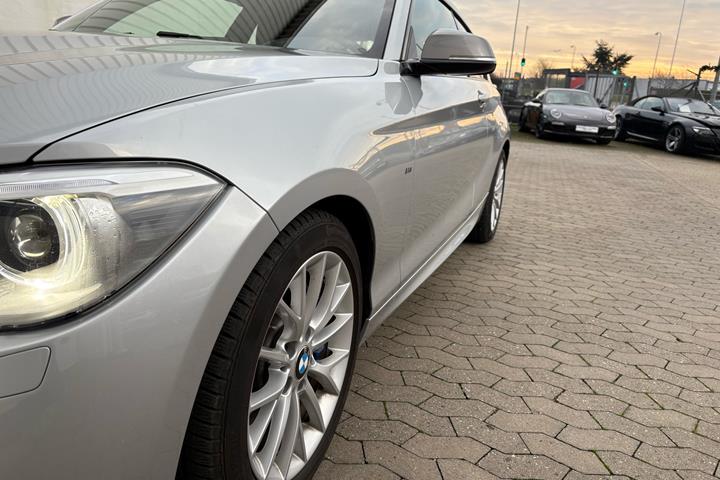 Sølv BMW M135i fra 2014
