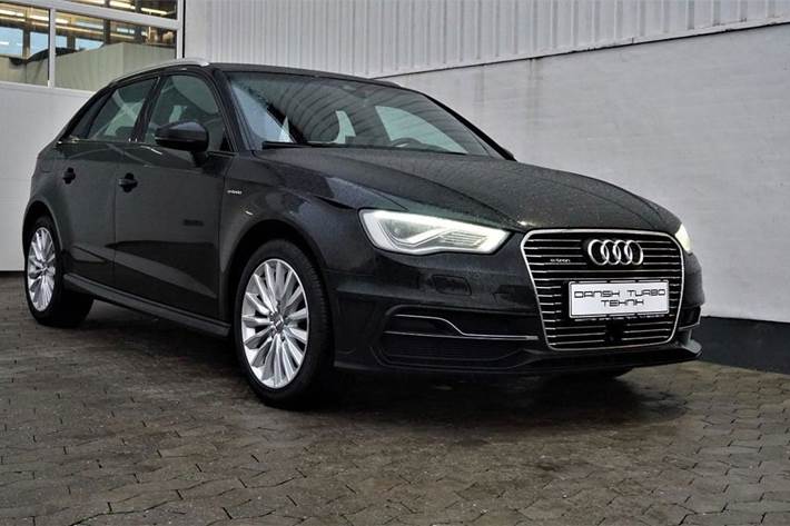 Sort Audi A3 fra 2016