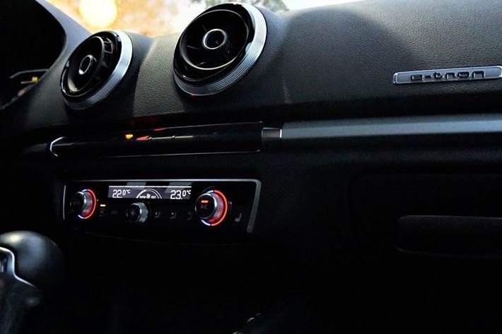 Sort Audi A3 fra 2016