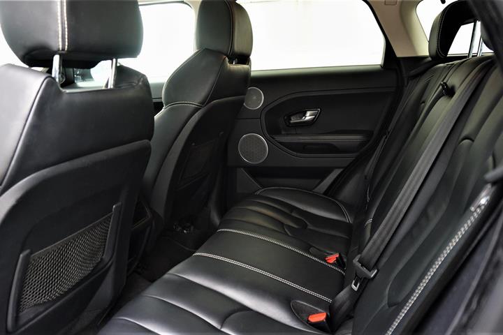 Hvid Land Rover Range Rover evoque fra 2013