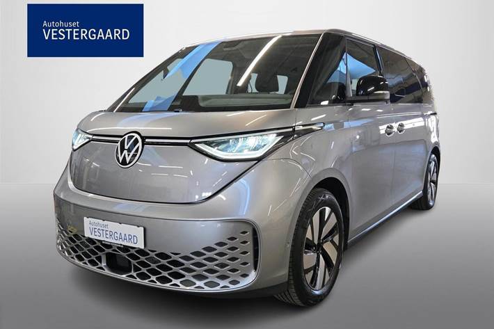 Sølv VW ID.Buzz fra 2025 set udefra