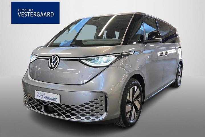 Sølv VW ID.Buzz fra 2025 set udefra