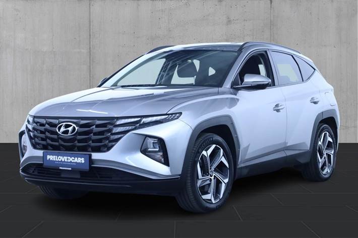 Sølv Hyundai Tucson fra 2022