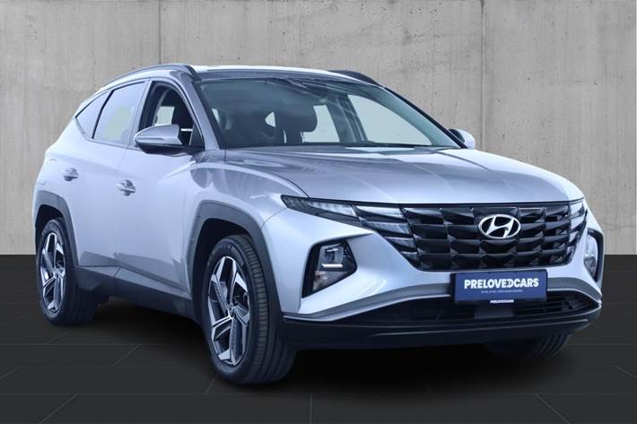 Sølv Hyundai Tucson fra 2022