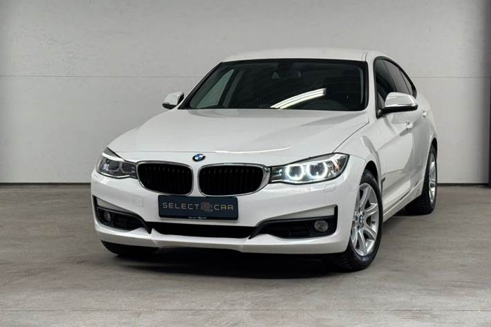 Hvid BMW 320d fra 2014