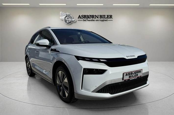 Hvid Skoda Enyaq fra 2026