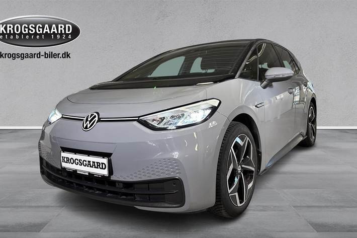 Grå VW ID.3 fra 2022