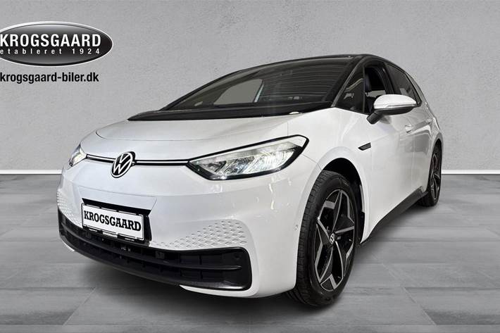 Hvid VW ID.3 fra 2022