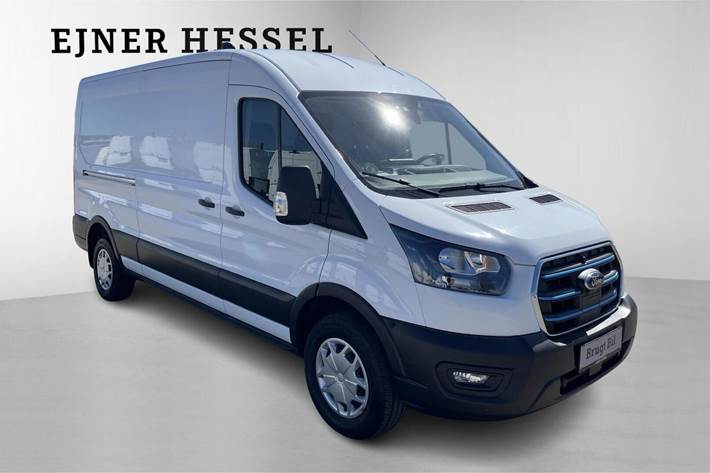 Hvid Ford E-Transit 350 L3 Van fra 2025
