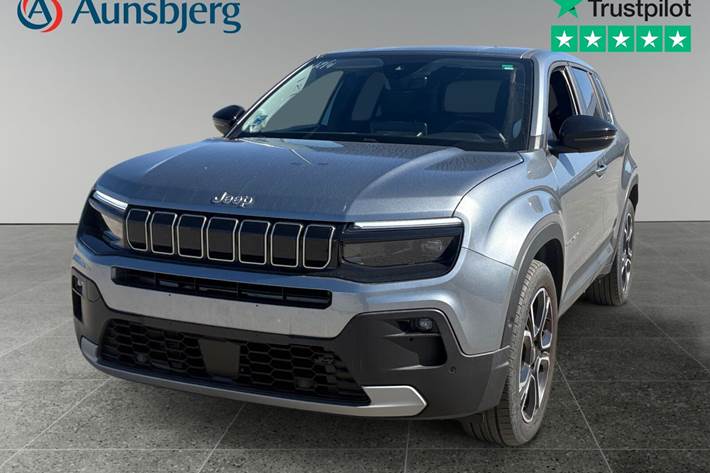 Grå Jeep Avenger fra 2025