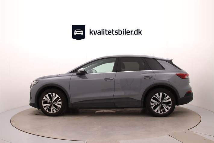 Grå Audi Q4 fra 2021