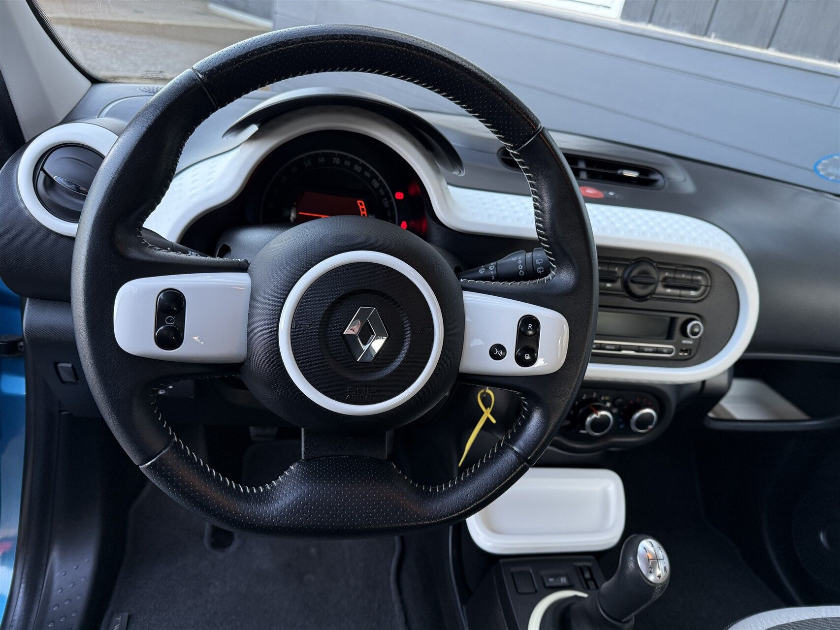 Blå Renault Twingo fra 2015