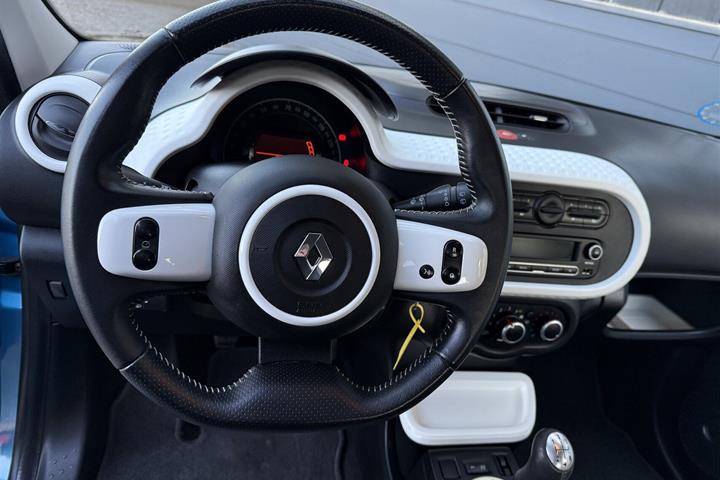 Blå Renault Twingo fra 2015