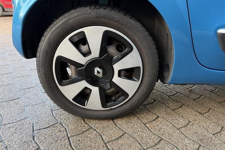 Blå Renault Twingo fra 2015