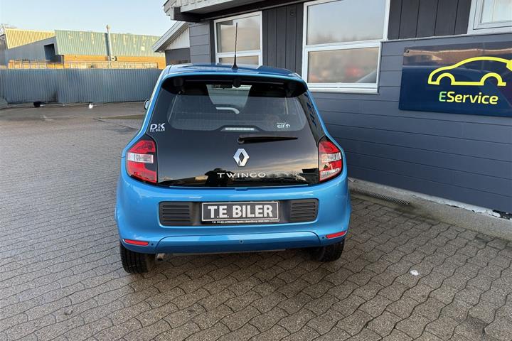 Blå Renault Twingo fra 2015