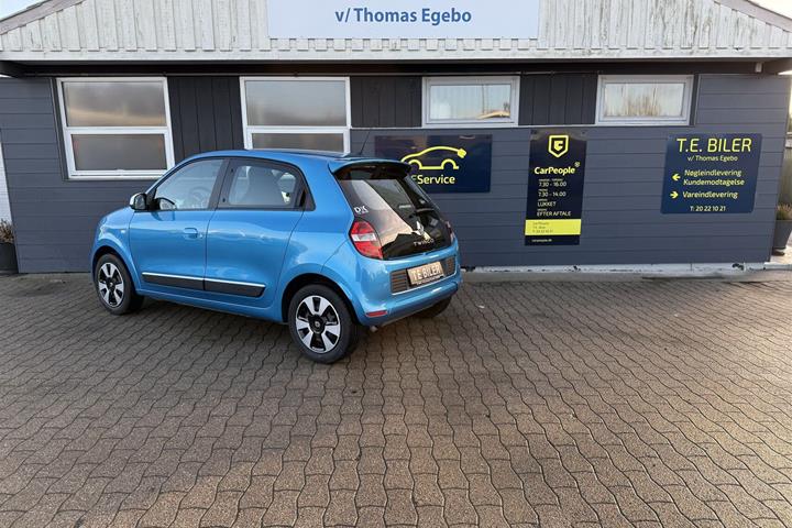 Blå Renault Twingo fra 2015