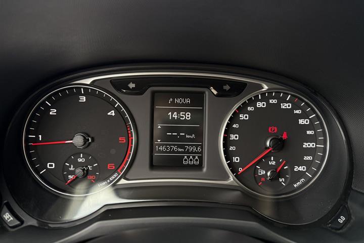 Sort Audi A1 fra 2014